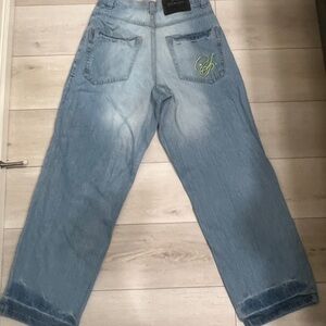 Vintage Y2K South Pole Men's Blue Jeans Sz. 30/33